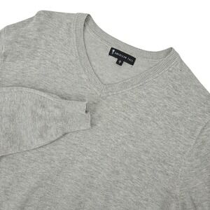 American Tall Medium Tall V-Neck Sweater Mens Grey SWR-002-VNE Business Casual